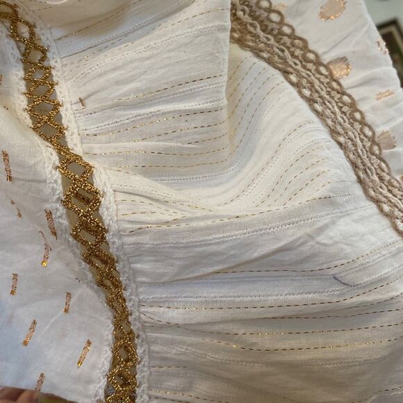 Ramy Brook Maxine Lurex Coverup Mini Dress Model Sample Sz S - Picture 11 of 16